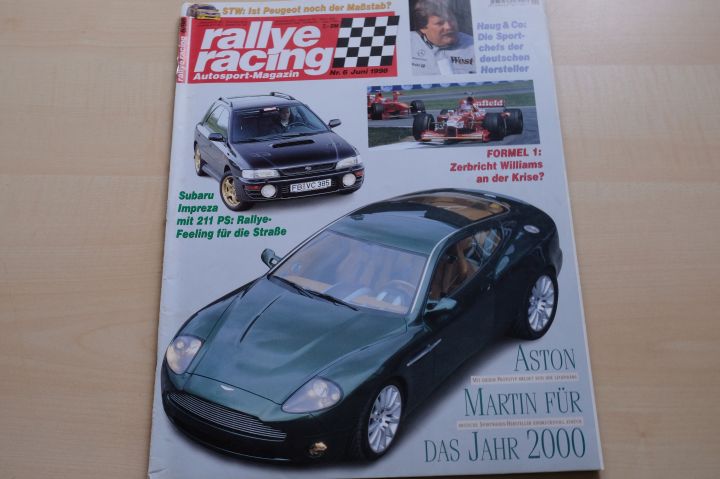 Deckblatt Rallye Racing (06/1998)